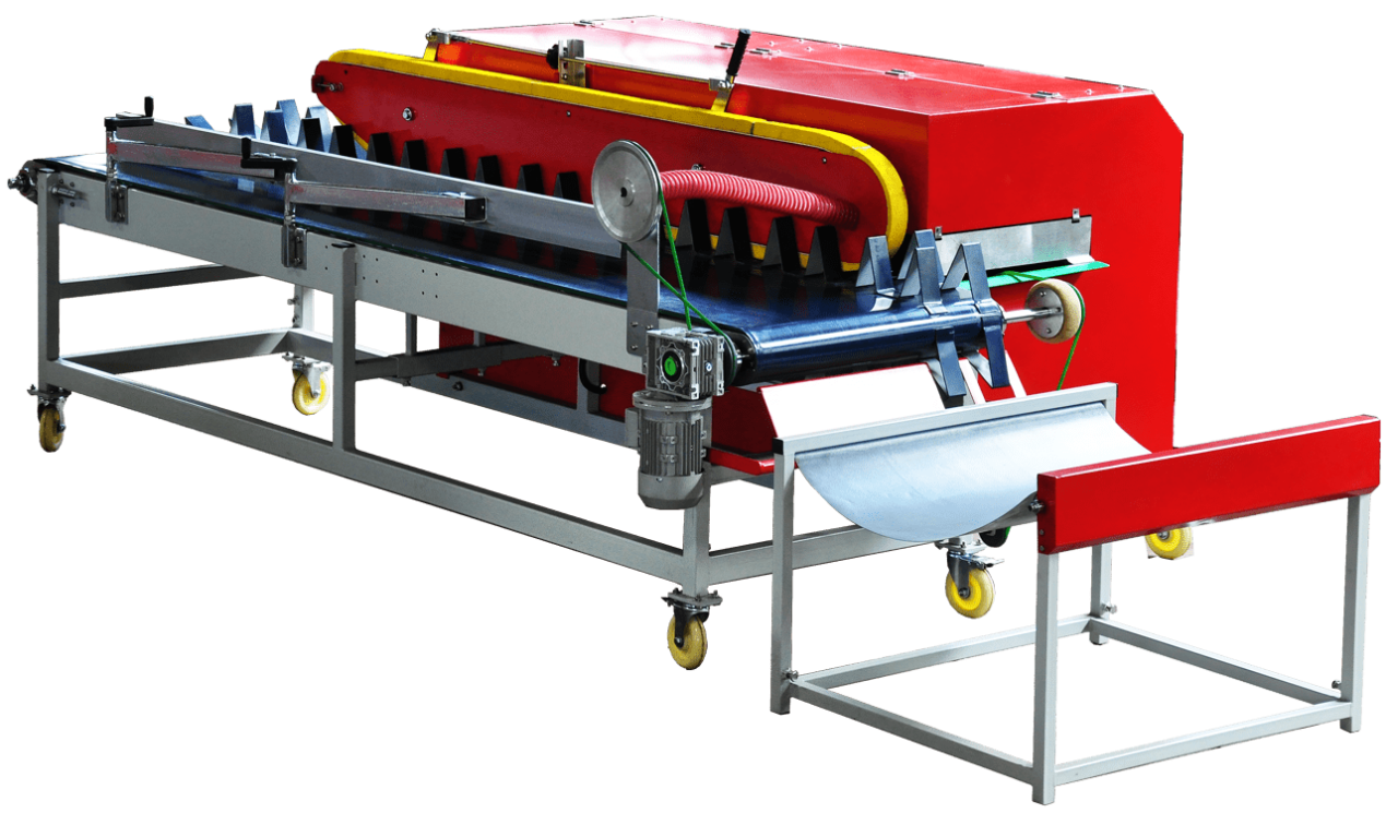 花束加工処理ライン
